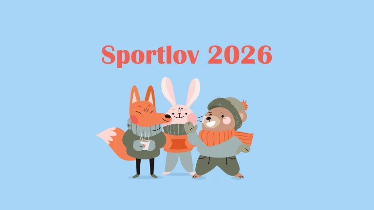 En illustrerad bild av en räv, en kanin och en björn som ler.