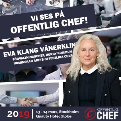 Kvinna i blått 2019
