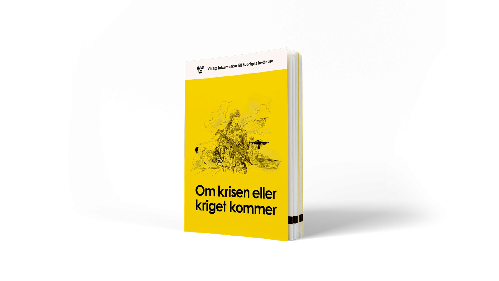 MSB broschyr om krisen eller kriget kommer