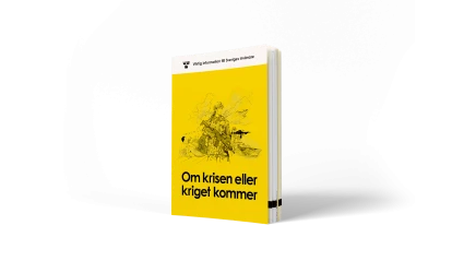 MSB broschyr om krisen eller kriget kommer