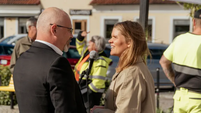 Anders Hansson och Matilda Mårtensson