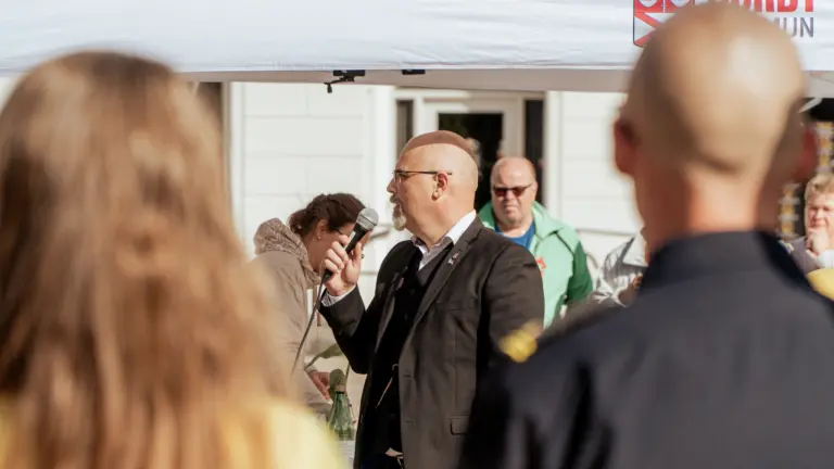 Kommunstyrelsens ordförande Anders Hansson