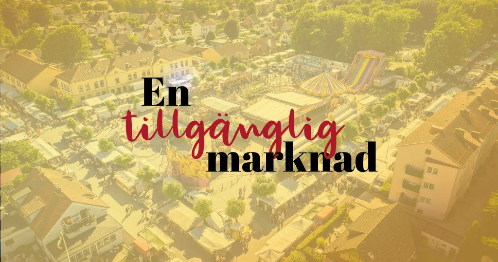 En tillgänglig marknad