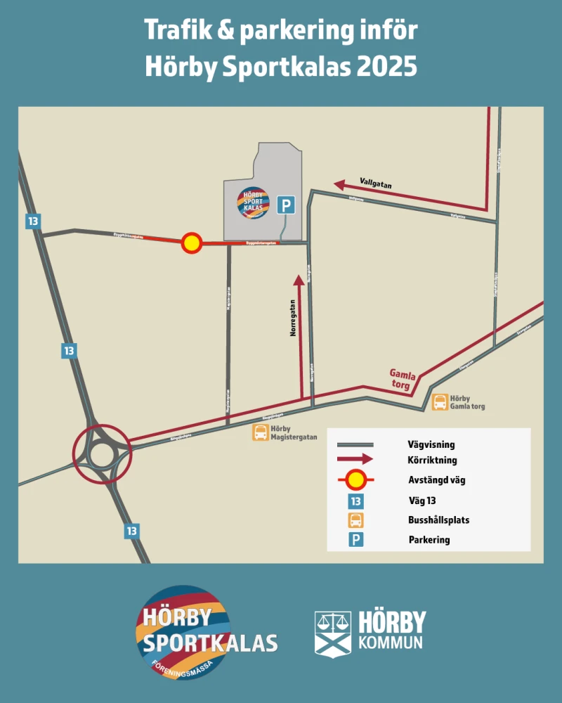 Inkörningsväg Hörby Sportkalas