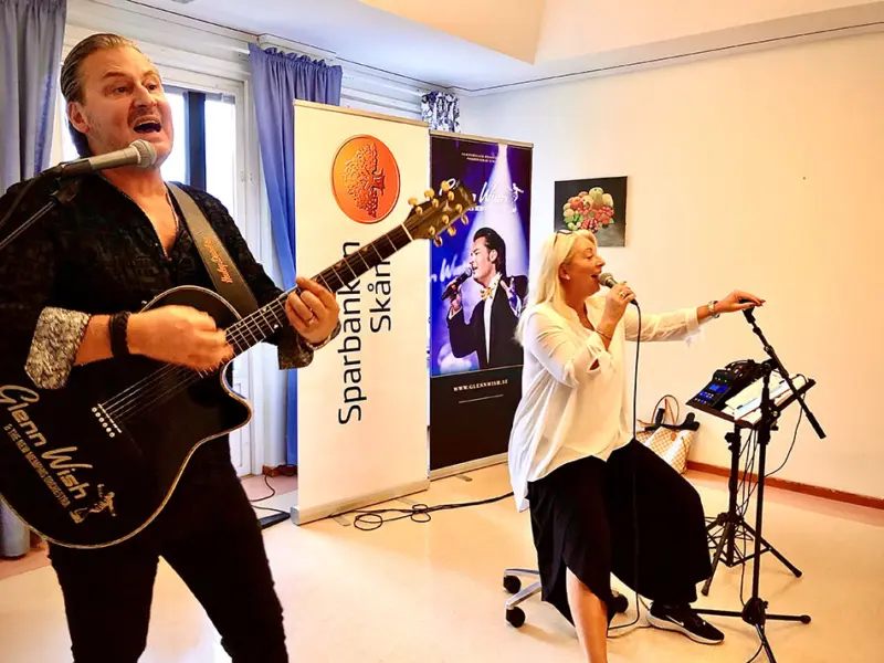 Glenn Wish och Helene Persson