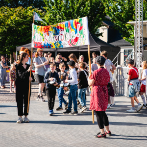 Kulturskolans sambatåg.