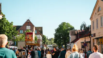 Gamla Torg förvandlades till Mattorget.