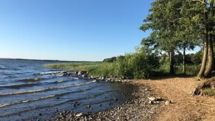 strand och sjö