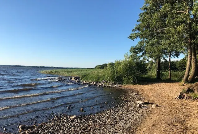 strand och sjö
