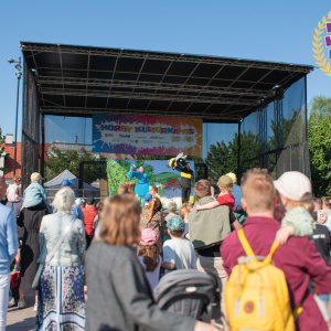 Tvåornas kör drog en stor publik.