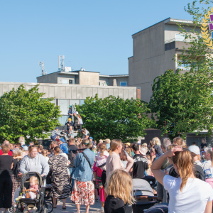 Det blev en riktig folkfest.