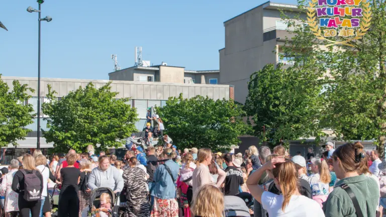 Det blev en riktig folkfest.