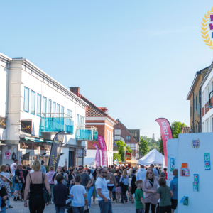 Hörby centrums gator fylldes av glada besökare.