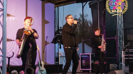 Danzbanderz bjöd på underhållning.