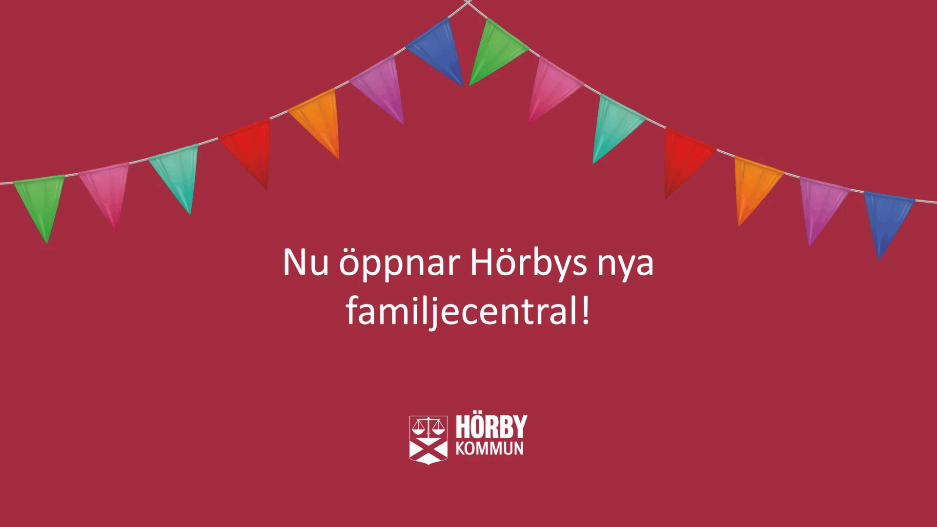 Nu öppnar Hörbys nya familjecentral