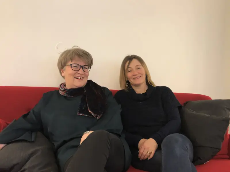 Koordinator Katarina Dexe och projektledare Lena Persson