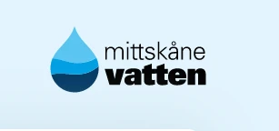 Logotyp för Mittskåne Vatten