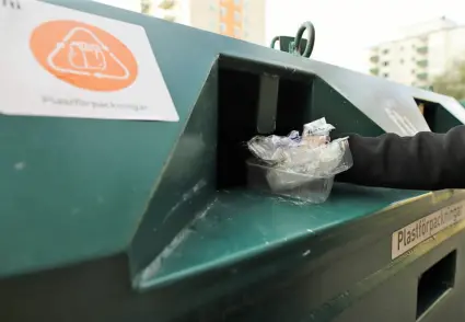 Återvinningscontainer