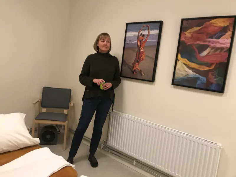 Pia Tenghamn arbetar med taktil stimulering