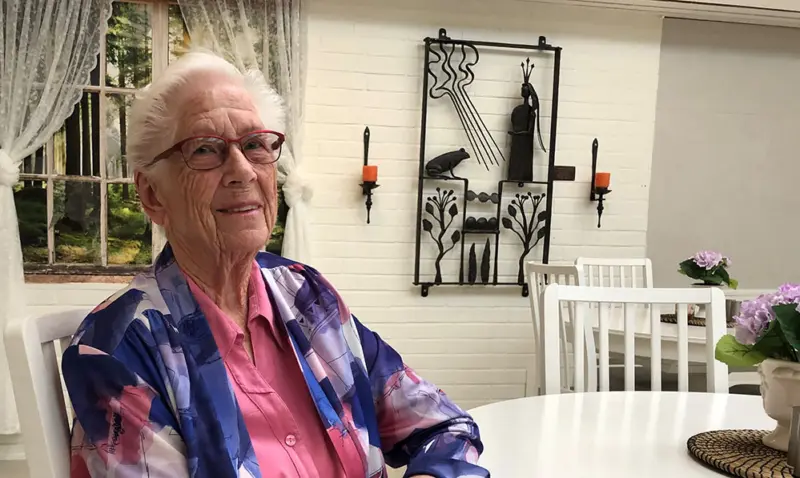 Thea Sjögren deltar i de flesta aktiviteterna